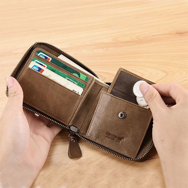 GOL Zip Wallet – Stylish Men’s Fashion Accessory