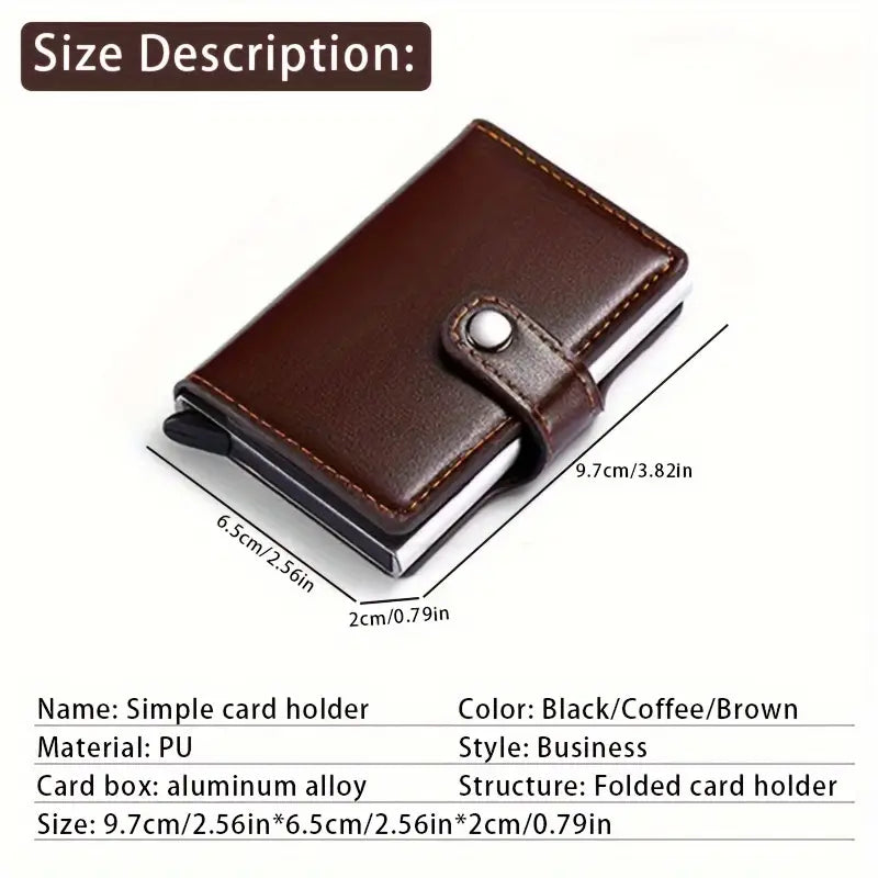 Pop Up Card Holder Plus Wallet