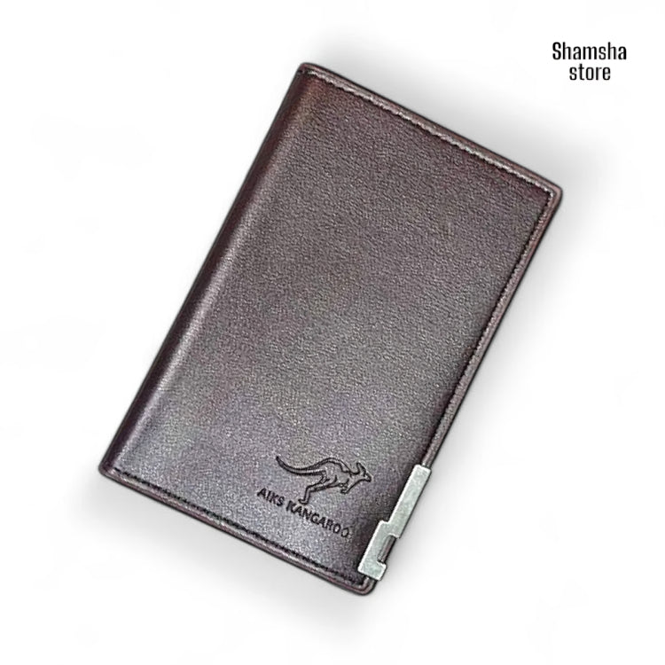 Kangaroo Slim Wallet – Steel Clip