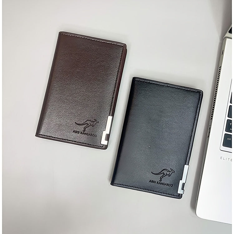 Kangaroo Slim Wallet – Steel Clip