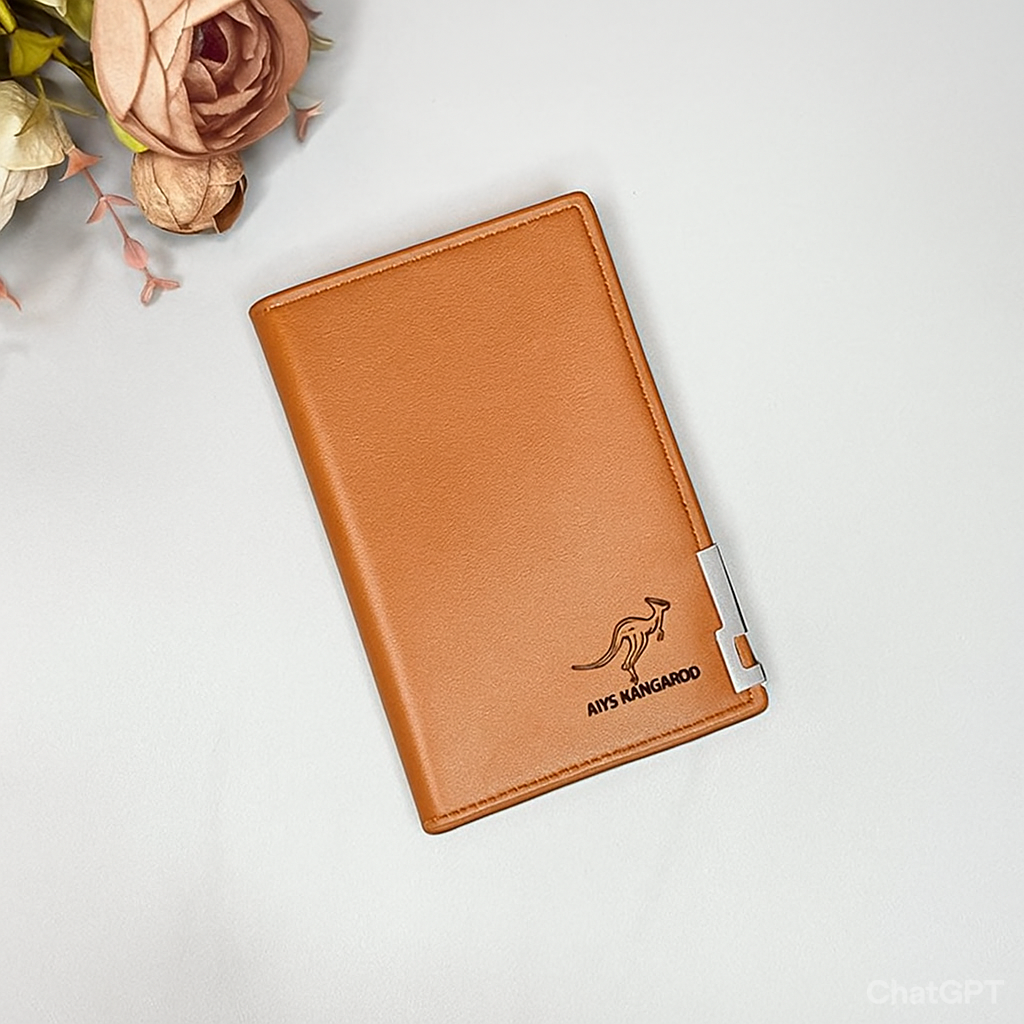 Kangaroo Slim Wallet – Steel Clip