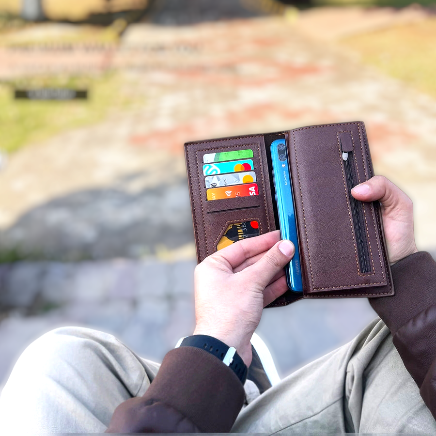 Binfa Imported Wallet – Long Slim Design
