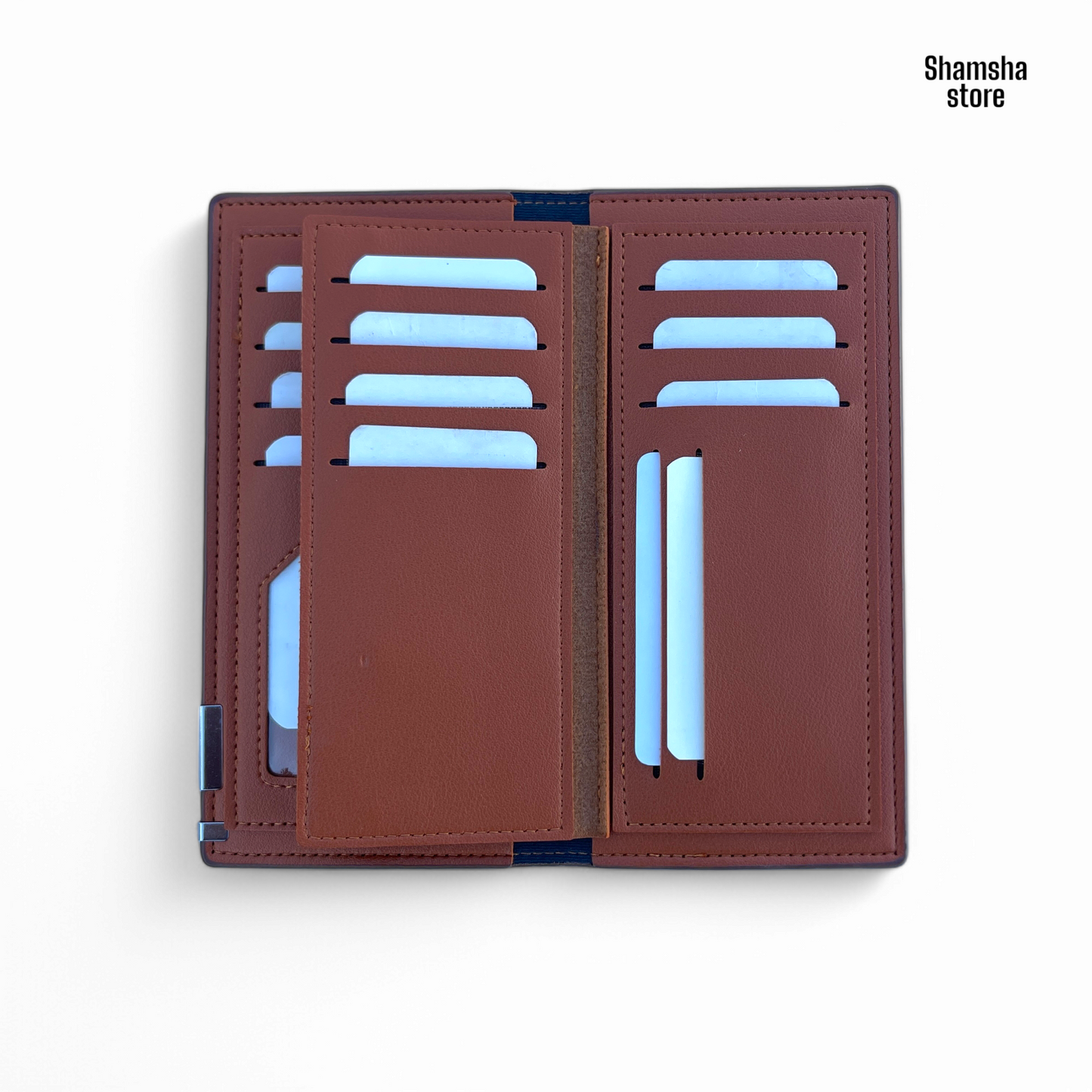 Trendy Foldable Wallet with Clip - Imported Luxury