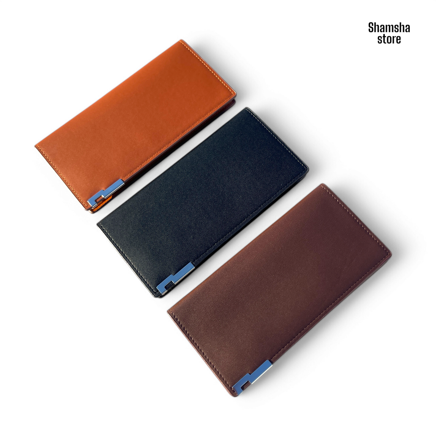 Trendy Foldable Wallet with Clip - Imported Luxury