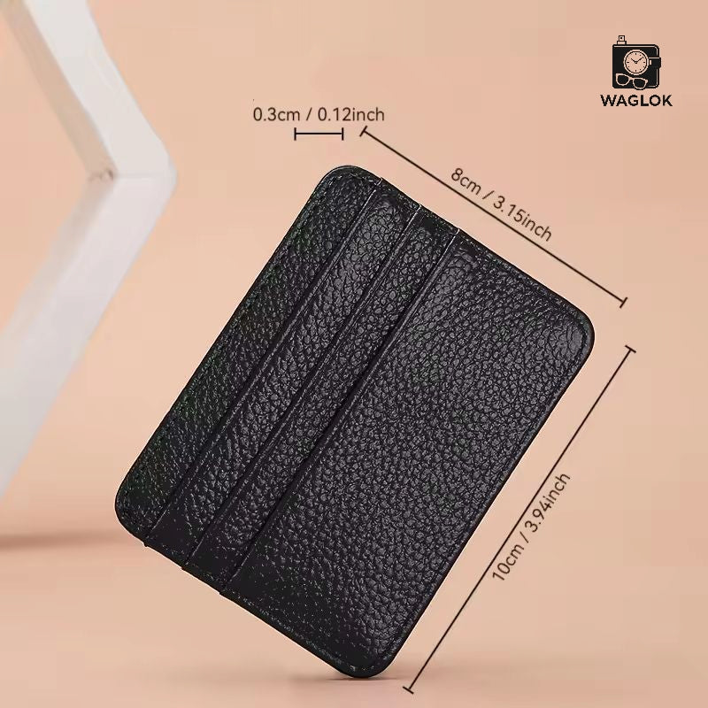 2-Piece Black Slim Card Holder – Buy 1, Get 1 FREE!