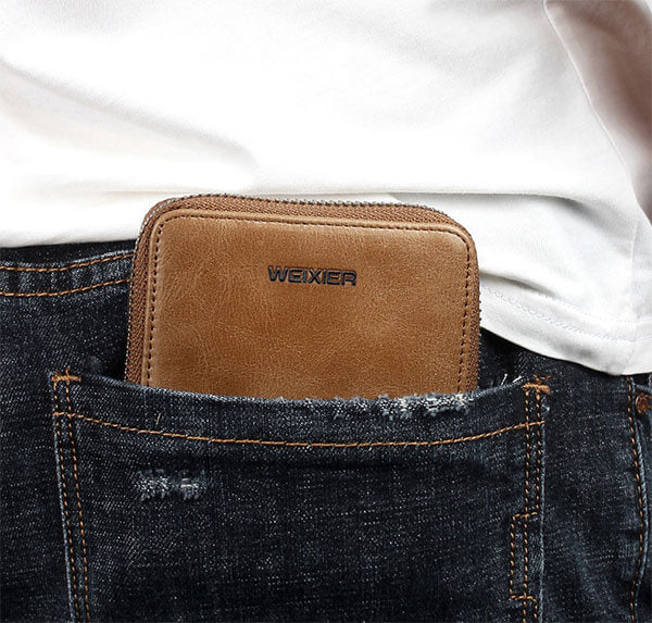 GOL Zip Wallet – Stylish Men’s Fashion Accessory