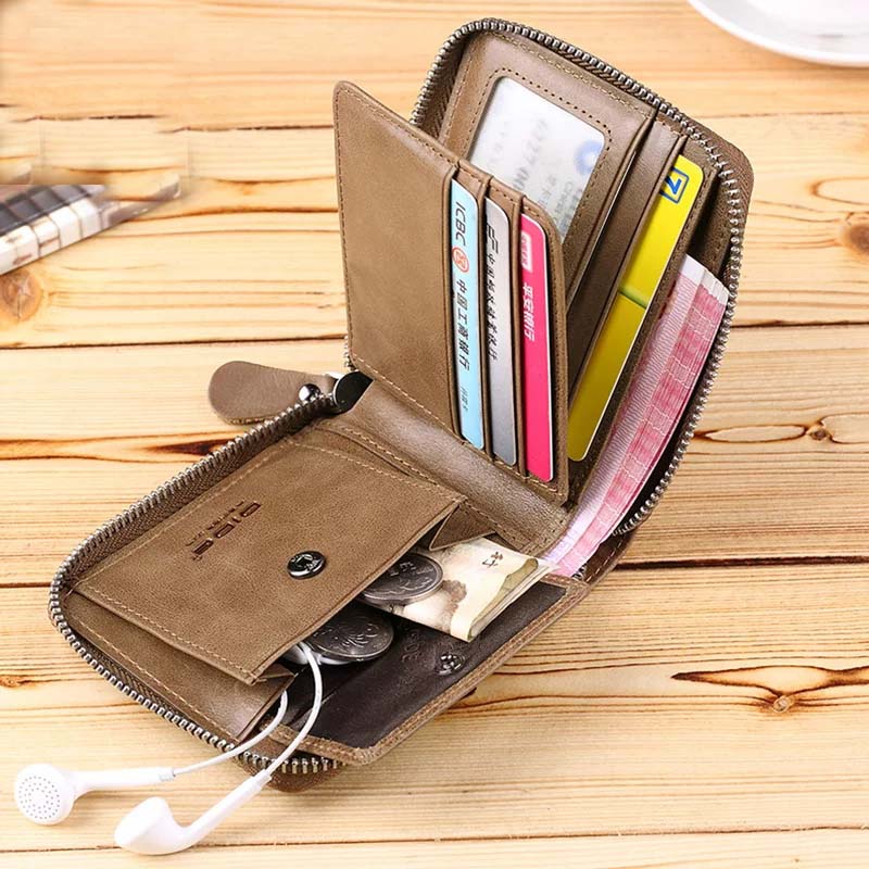 GOL Zip Wallet – Stylish Men’s Fashion Accessory