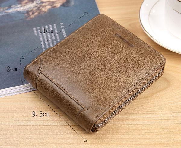 GOL Zip Wallet – Stylish Men’s Fashion Accessory