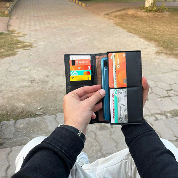 Long Wallet For Mobile, Cash And Cards
