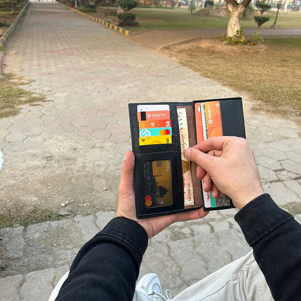 Long Wallet For Mobile, Cash And Cards