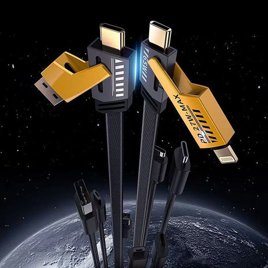 Multi-Function 65w 4-in-1 USB Fast Charging Cable