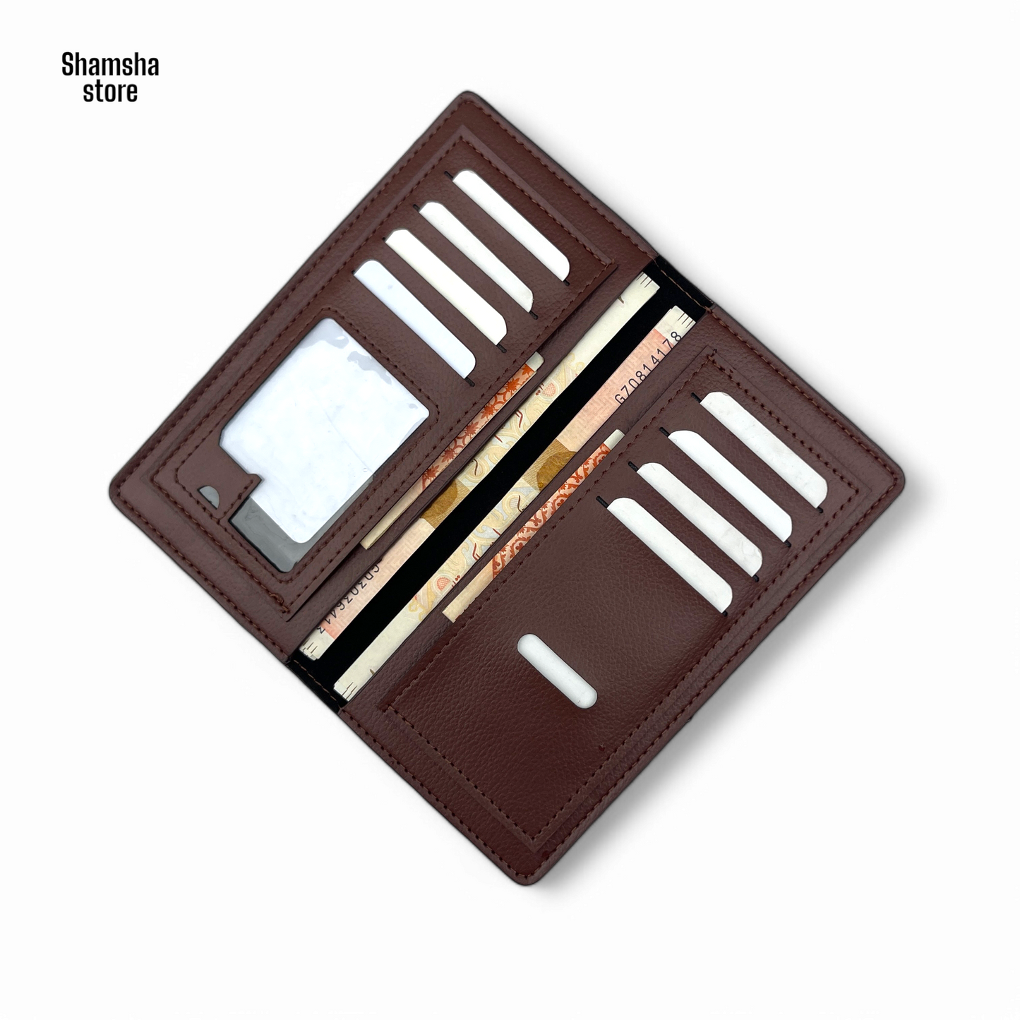 Imported Long Fold Wallet