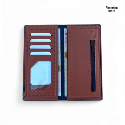 Trendy Foldable Wallet with Clip - Imported Luxury