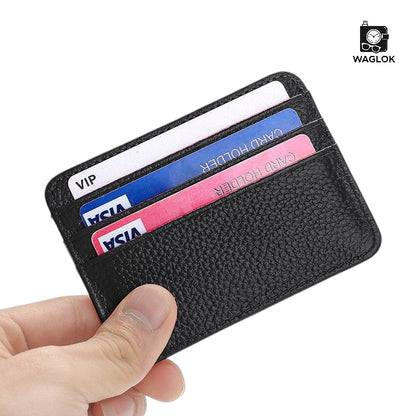 2-Piece Black Slim Card Holder – Buy 1, Get 1 FREE!