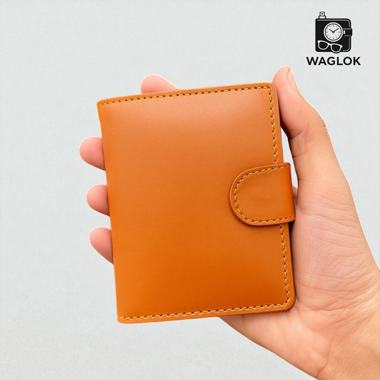 Luxury Tuck Lock Slim Wallet